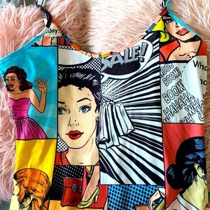 Comic Mini Dress